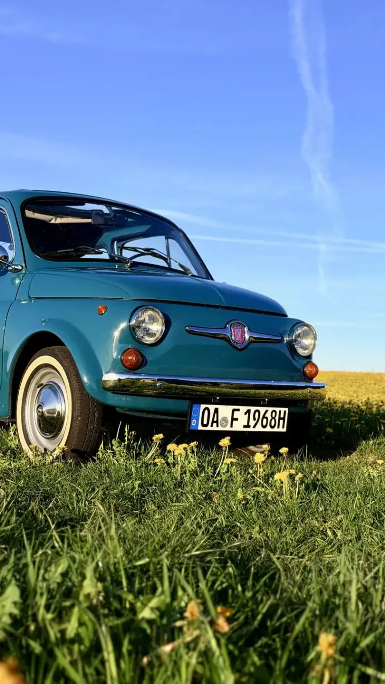 Fiat 500 Frontdetail Oldtimer